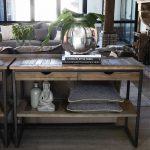 riviera-maison-stolik-drewniany-blat-metalowy-stelaz